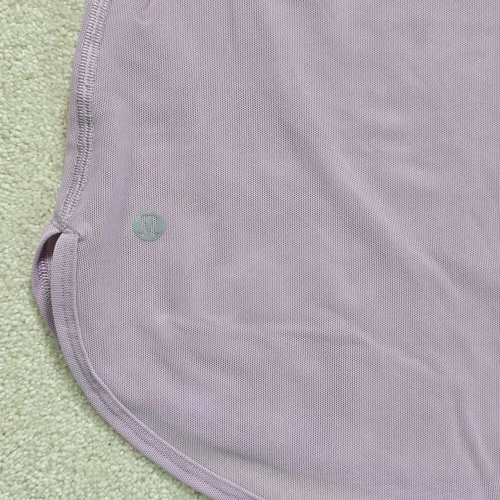 Lululemon Tank Top Women’s Size 4 Light Purple Racerback